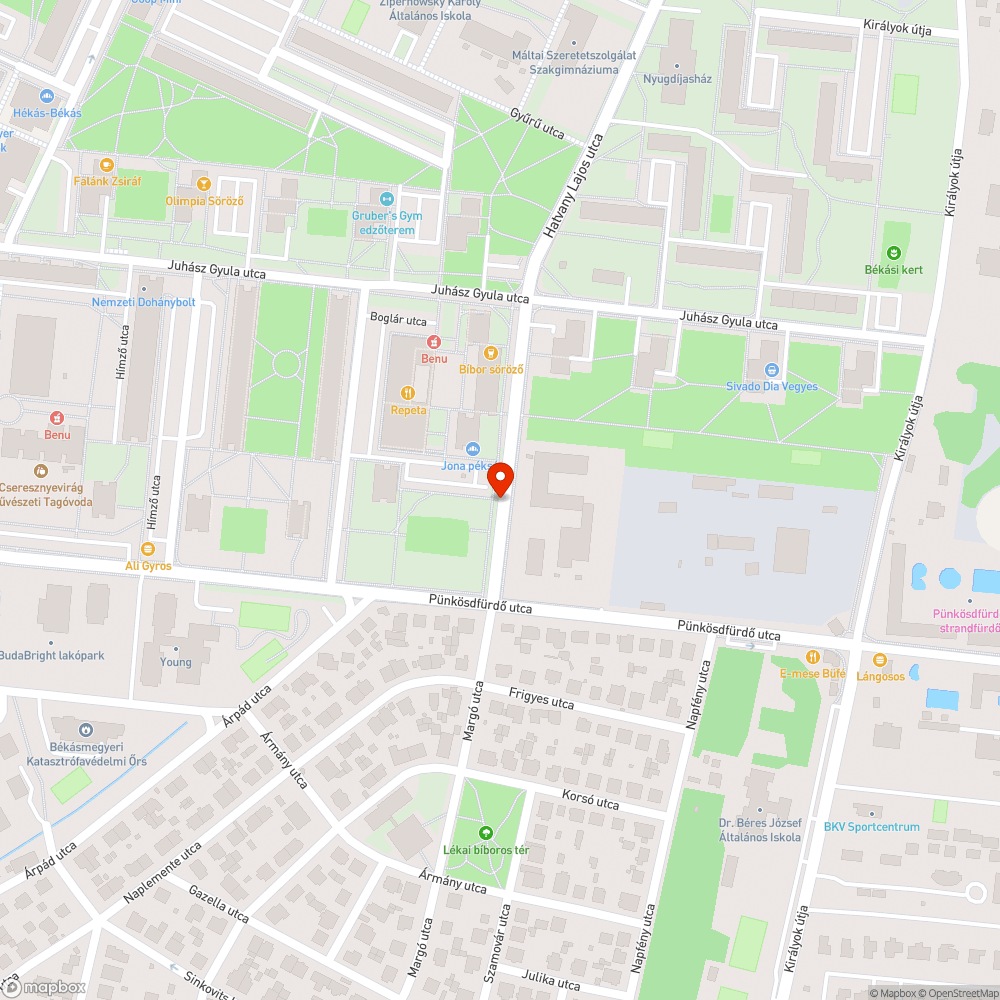 Parkolási probléma bejelentés helye