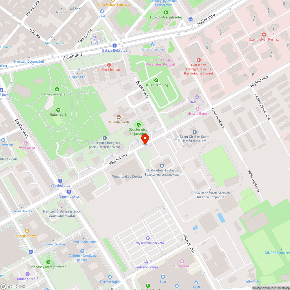 Túl magas padkák bejelentés helye