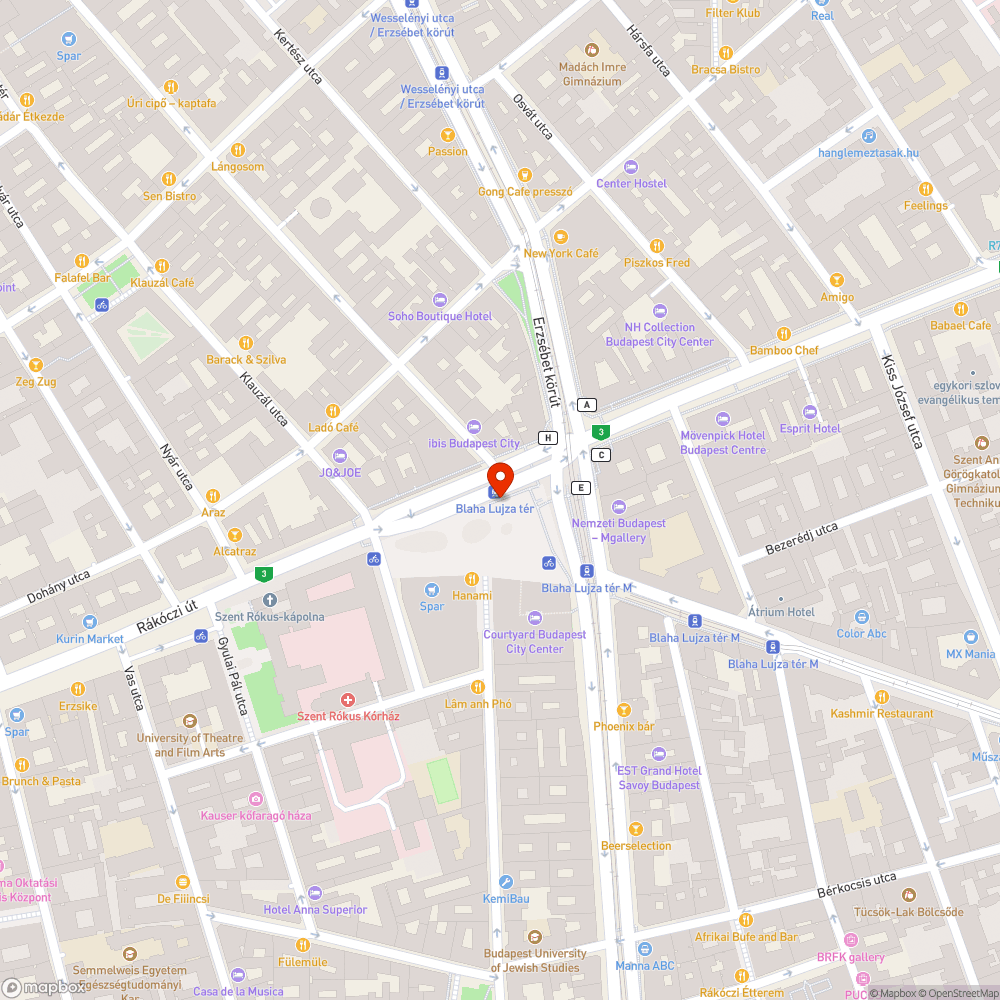 Matrica bejelentés helye