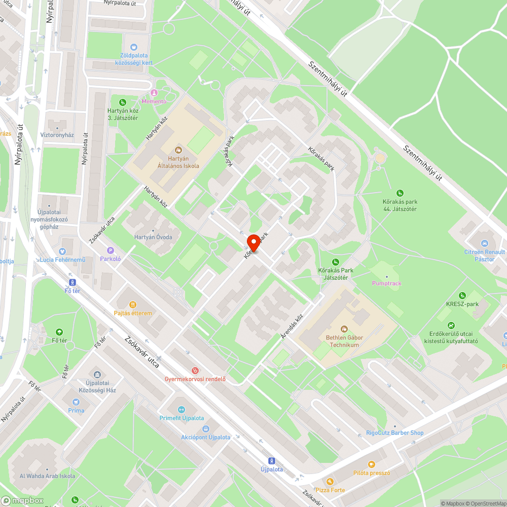 Fotel és puff bejelentés helye