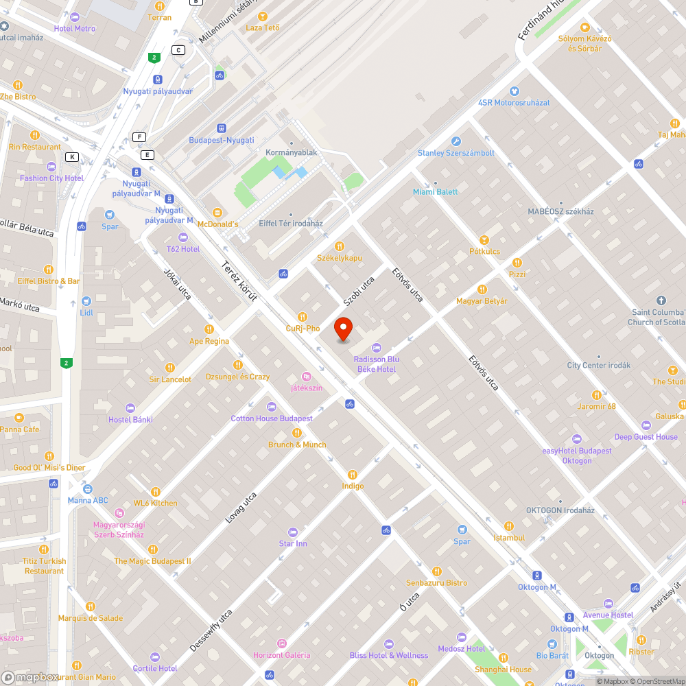 Felesleges rács bejelentés helye