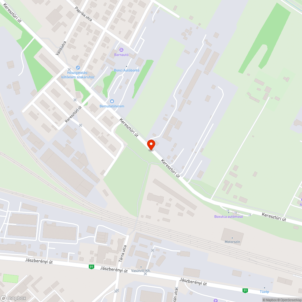 Több zsák szemét bejelentés helye