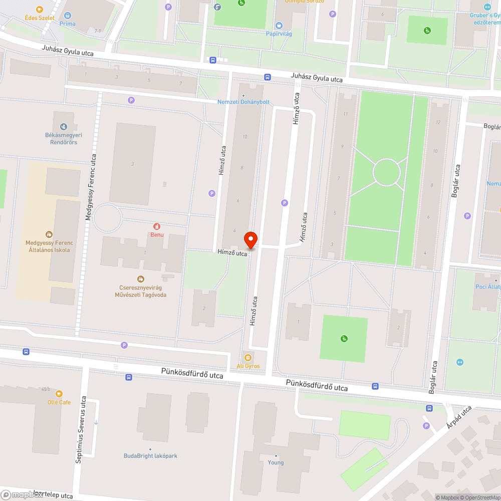 Kiégett lámpa bejelentés helye