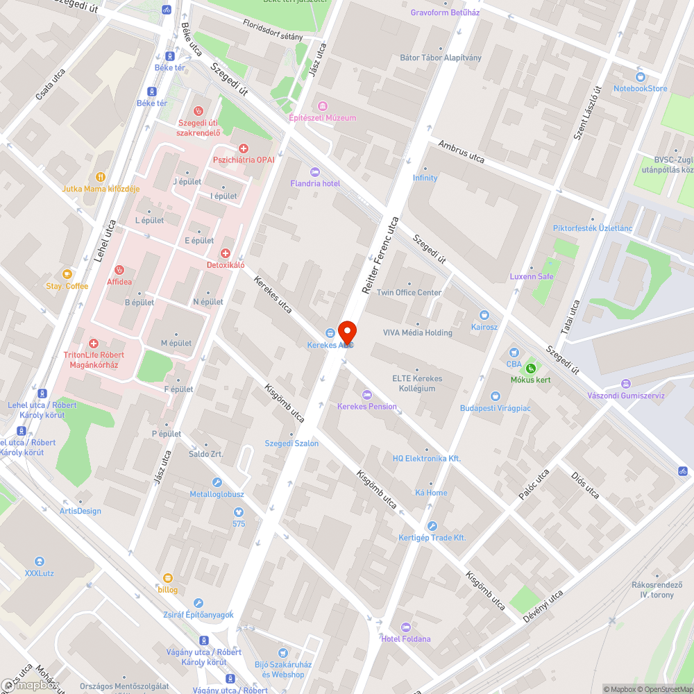 Inverz kátyú... bejelentés helye