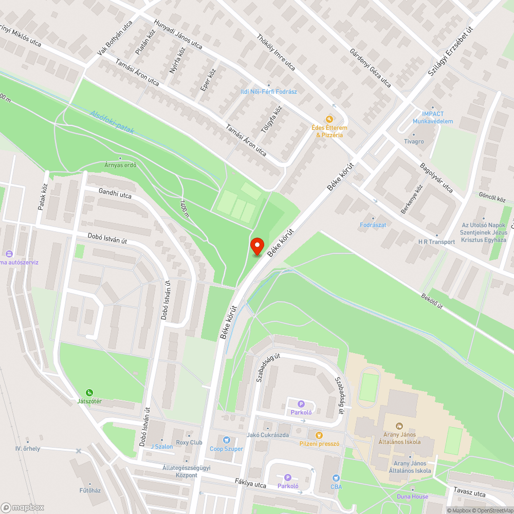 hibás lámpa bejelentés helye