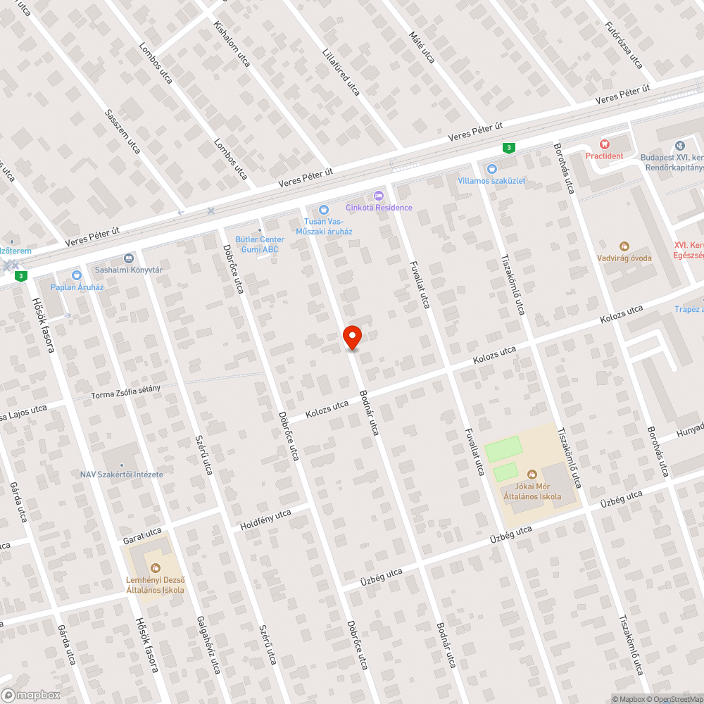 Több mint kátyú bejelentés helye