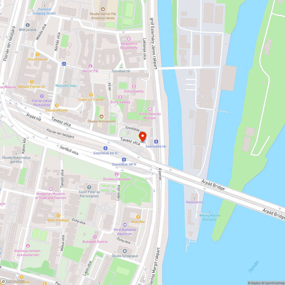 Szétesett kő bejelentés helye