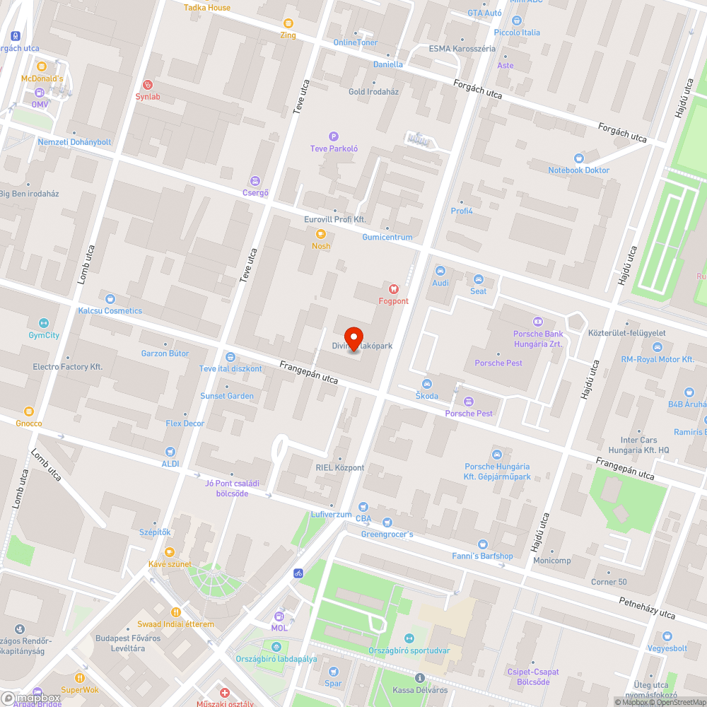 Szükséges gyalogos átkelőhely létesítése Frangepán utca bejelentés helye