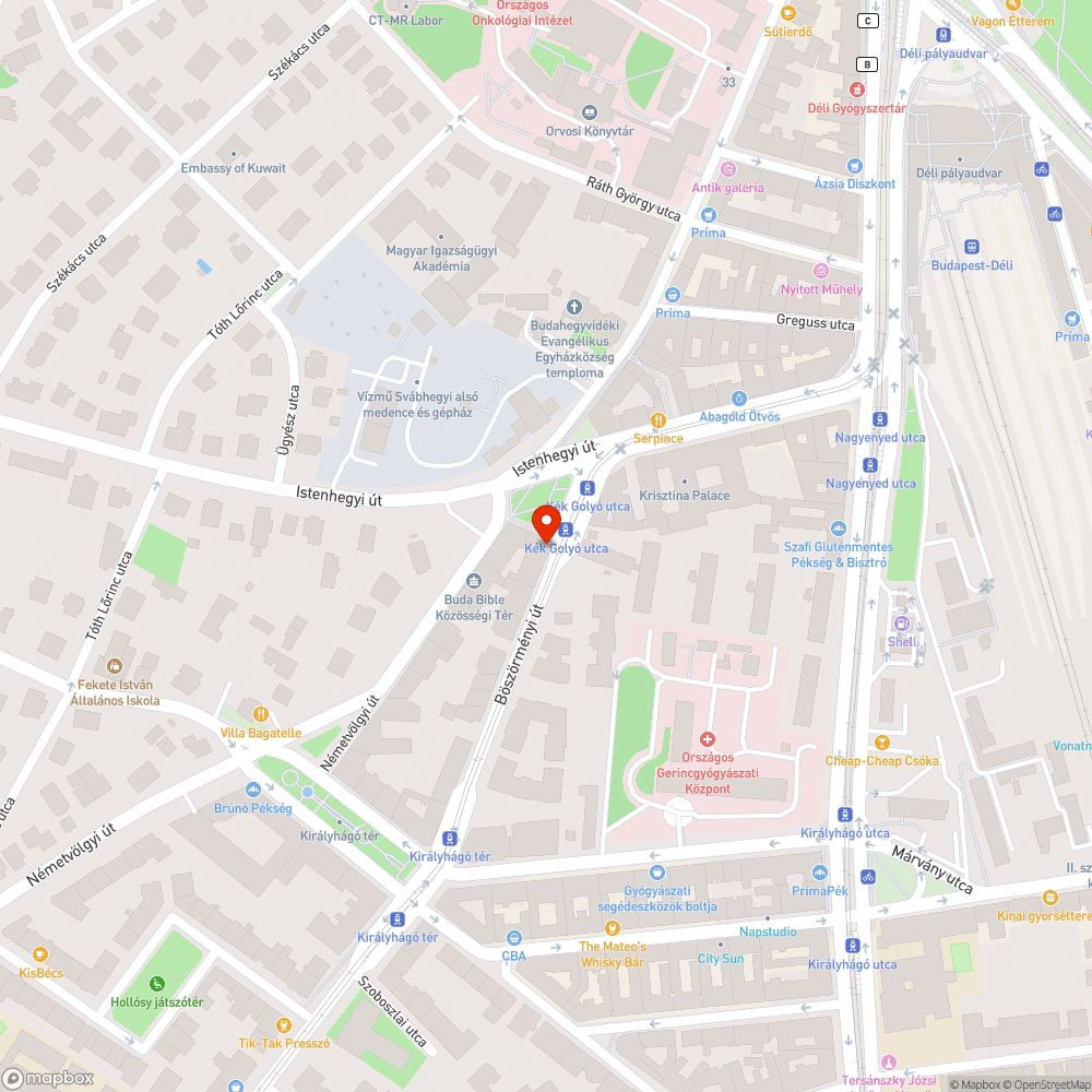 Felesleges rakodóhely bejelentés helye