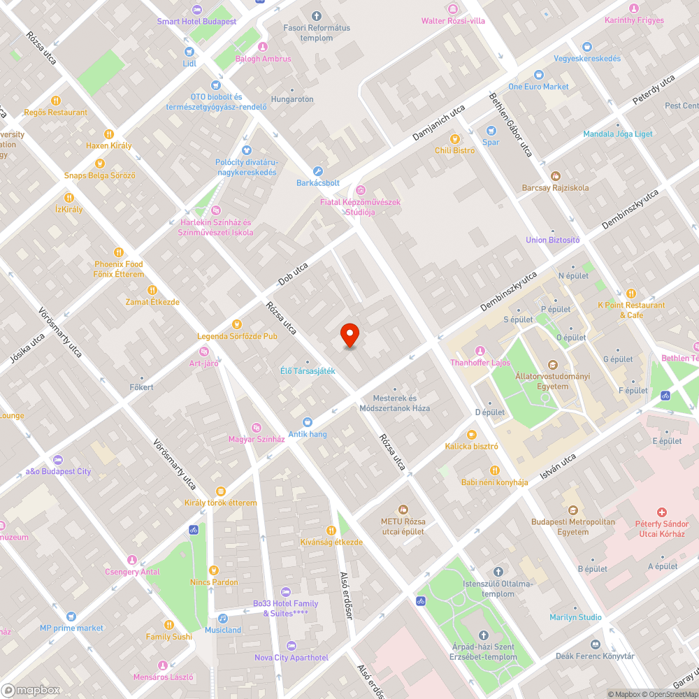 Gumi a bokorban bejelentés helye