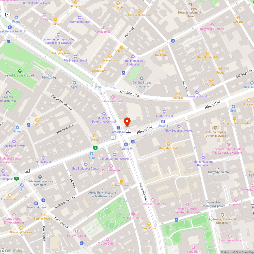 Kidöntött parkolásgátló bejelentés helye