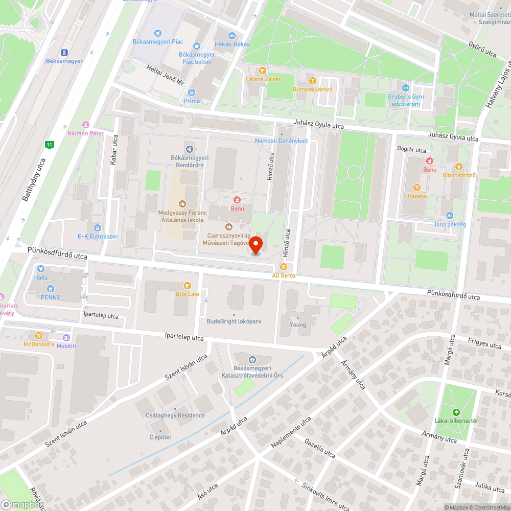 Elhullott madár bejelentés helye