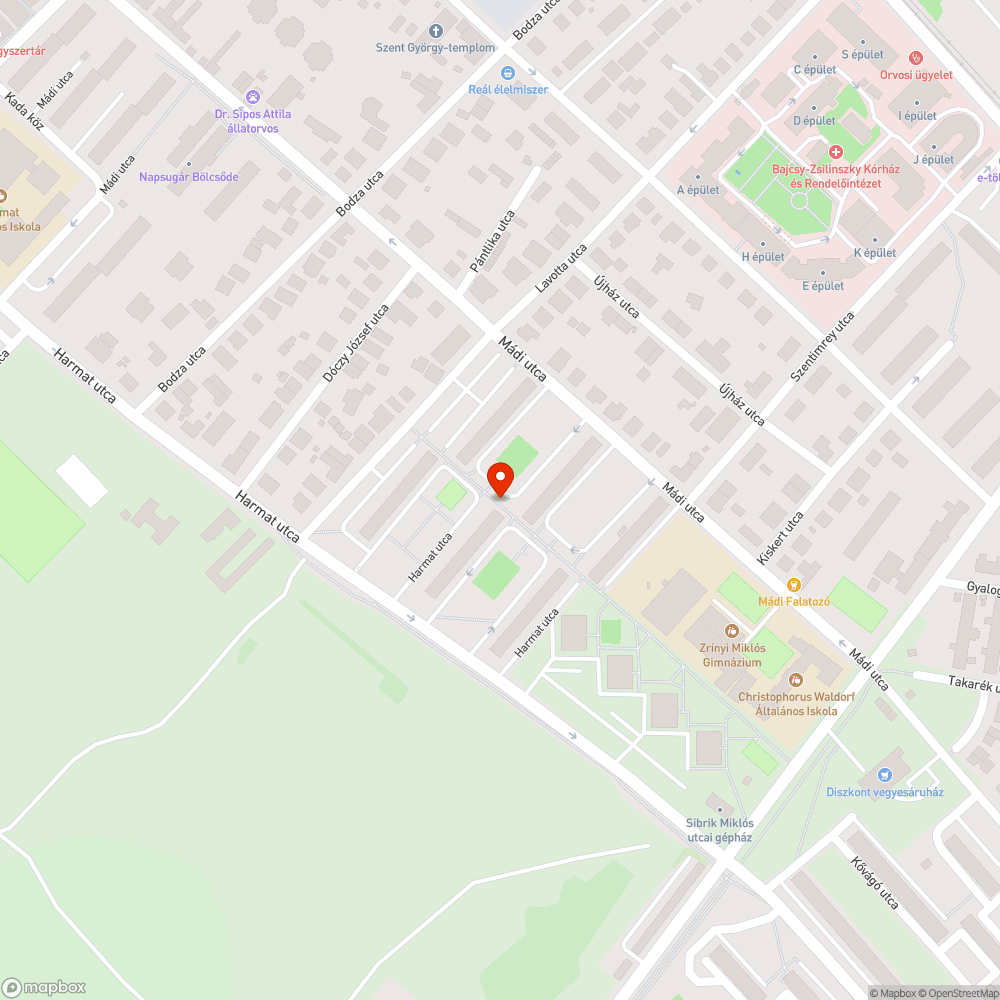 Kidőlt poller bejelentés helye