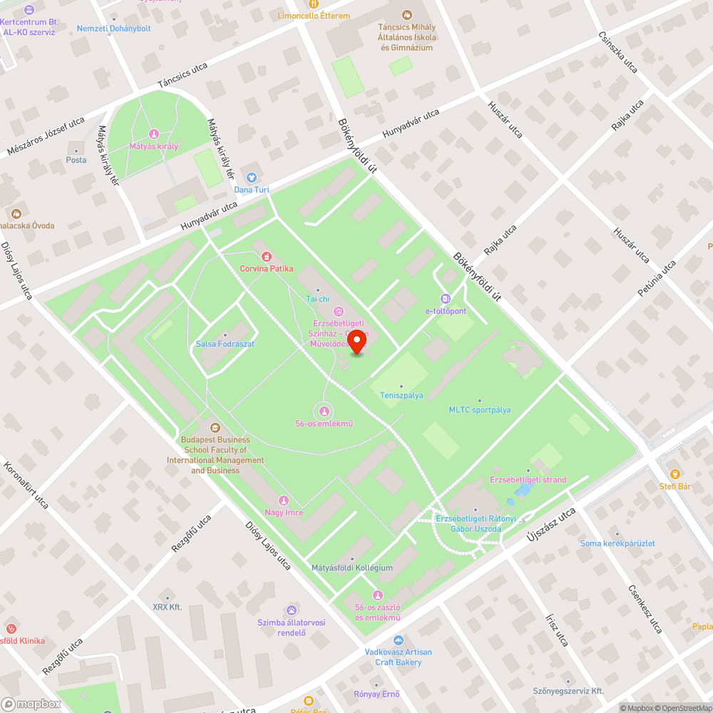 Elhagyott Donkey bejelentés helye