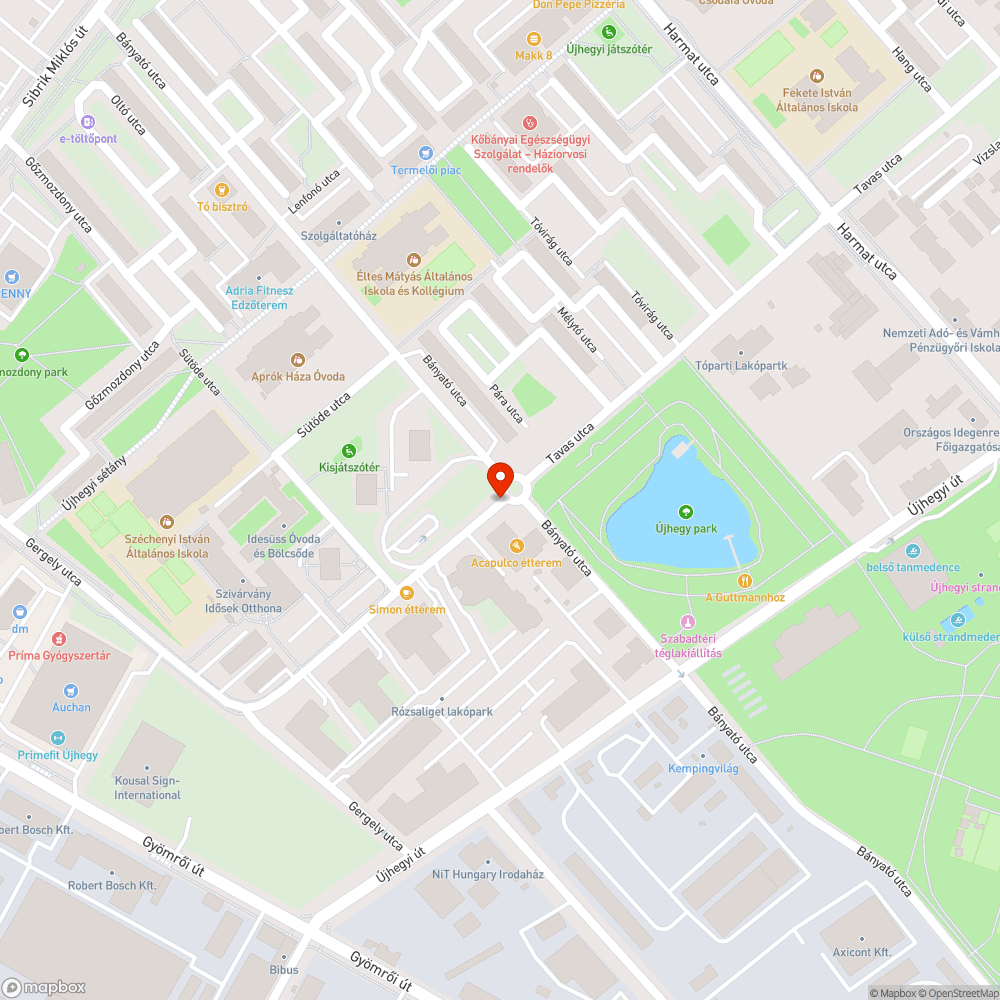 Vészesen megdőlt gyalogátkelő tábla bejelentés helye