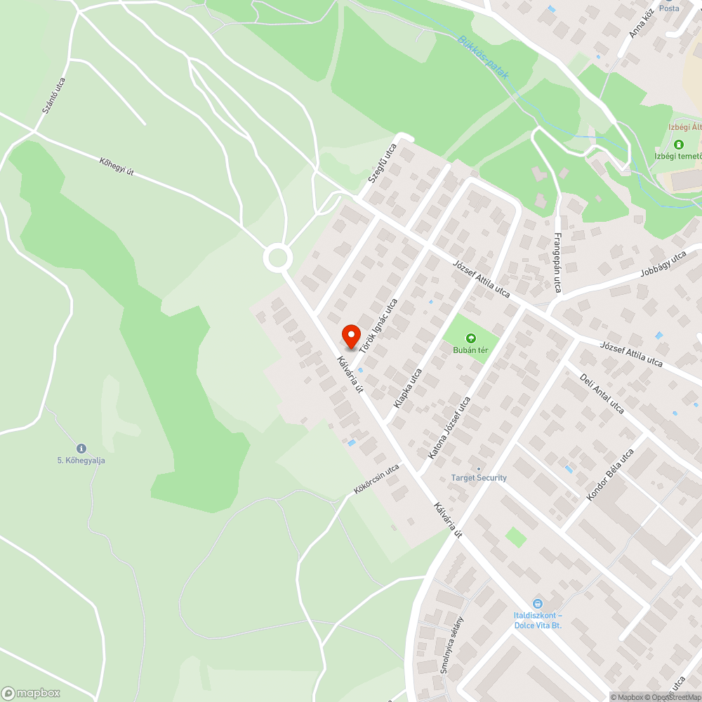 kátyús út a kanyarodás nyomvonalában bejelentés helye