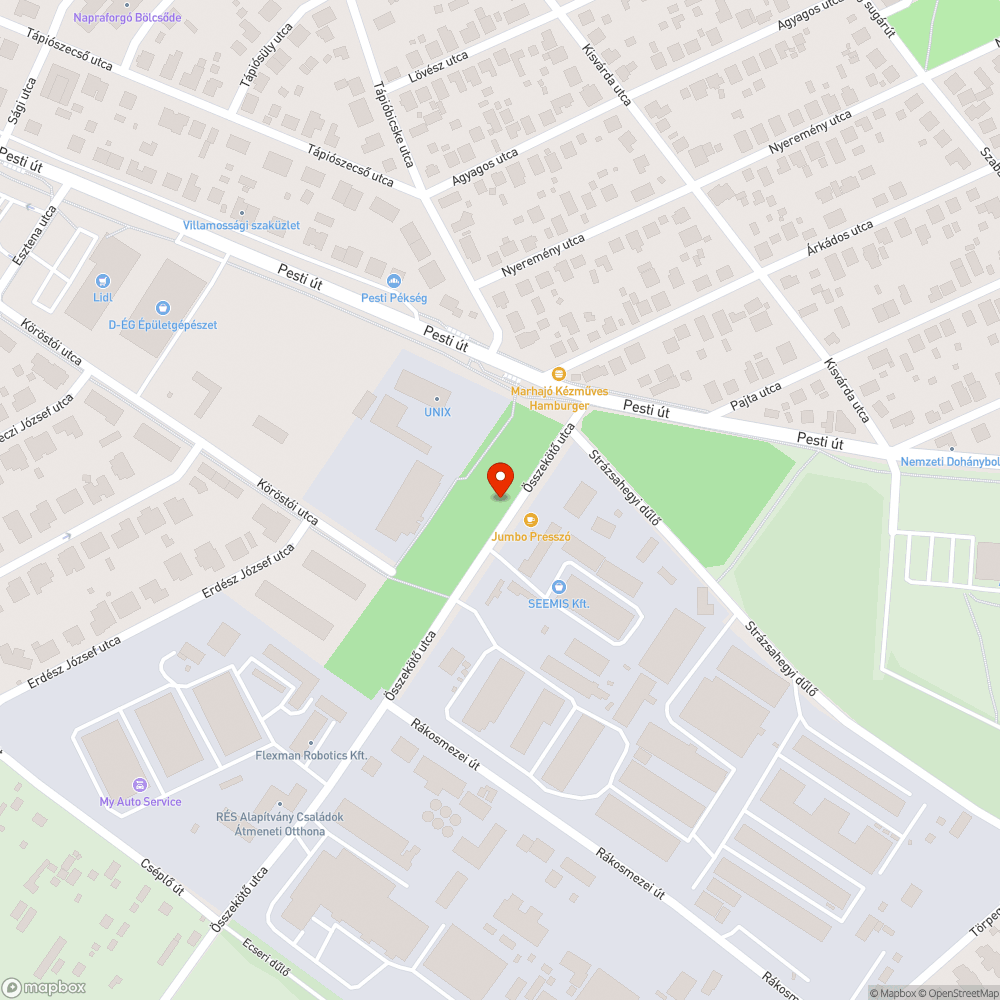 Járhatatlan járda, második felvonás bejelentés helye