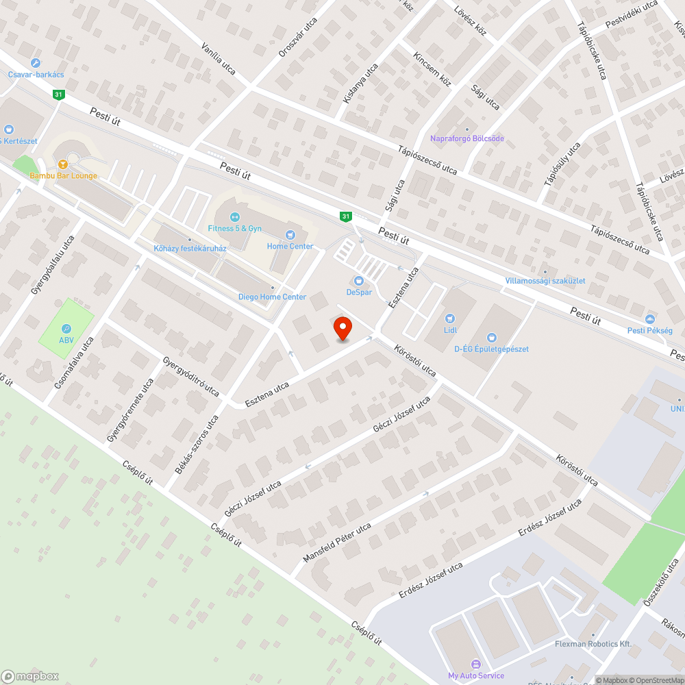 Egyik oldalon sincs jarda bejelentés helye