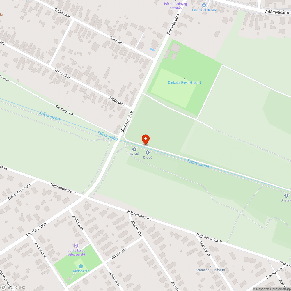 Sötét van bejelentés helye