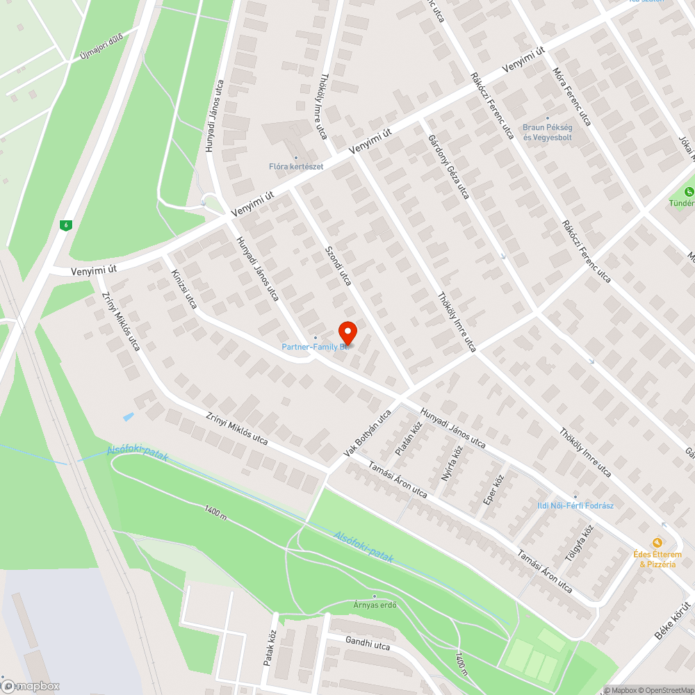 megsüllyedt és kátyús bejelentés helye