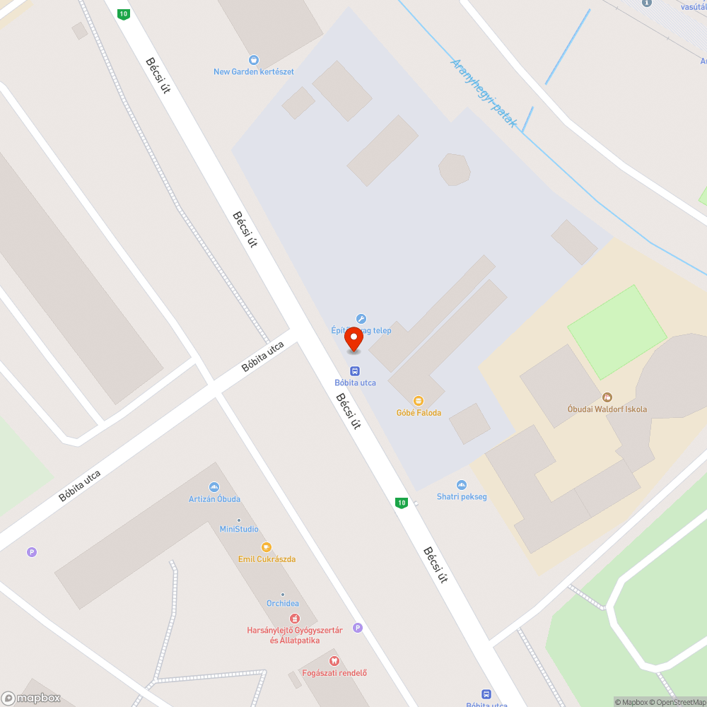 Koszos, széteső busz bejelentés helye