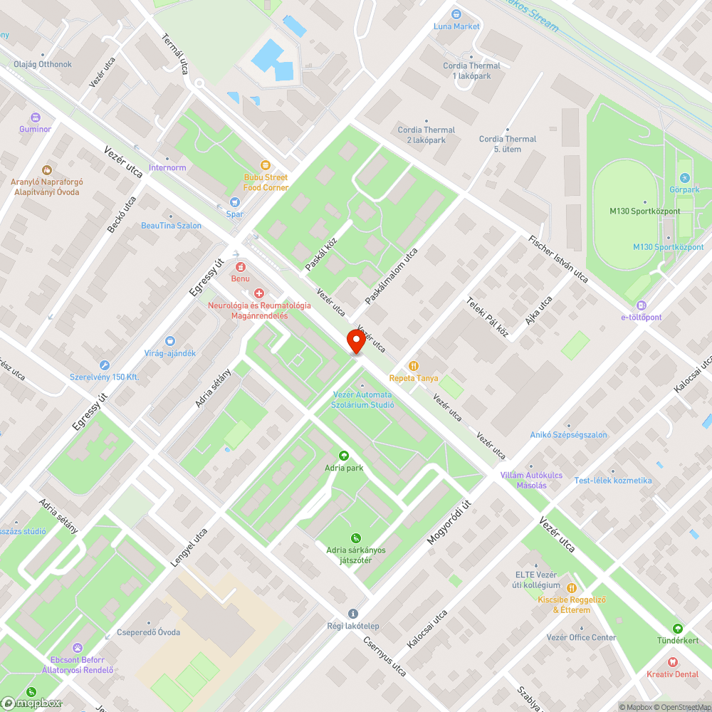 Évtizede eltört parkolásgátló bejelentés helye