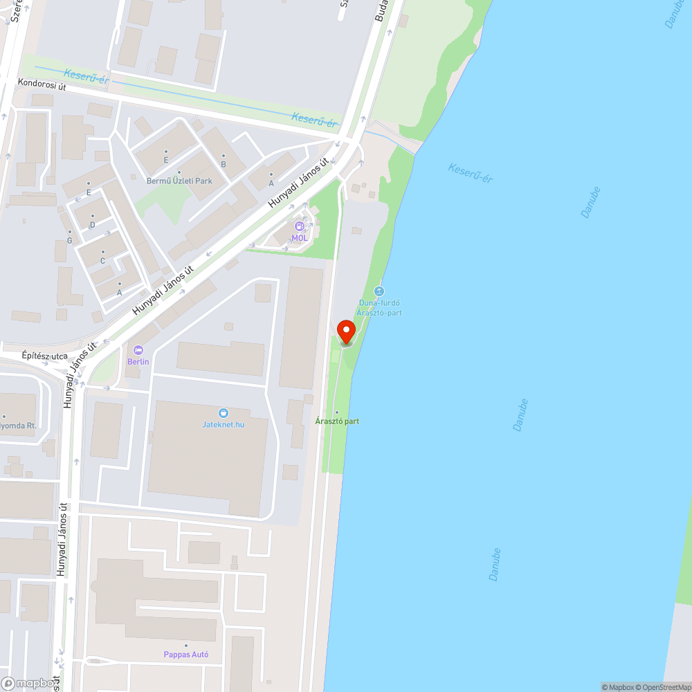 Szemét bejelentés helye