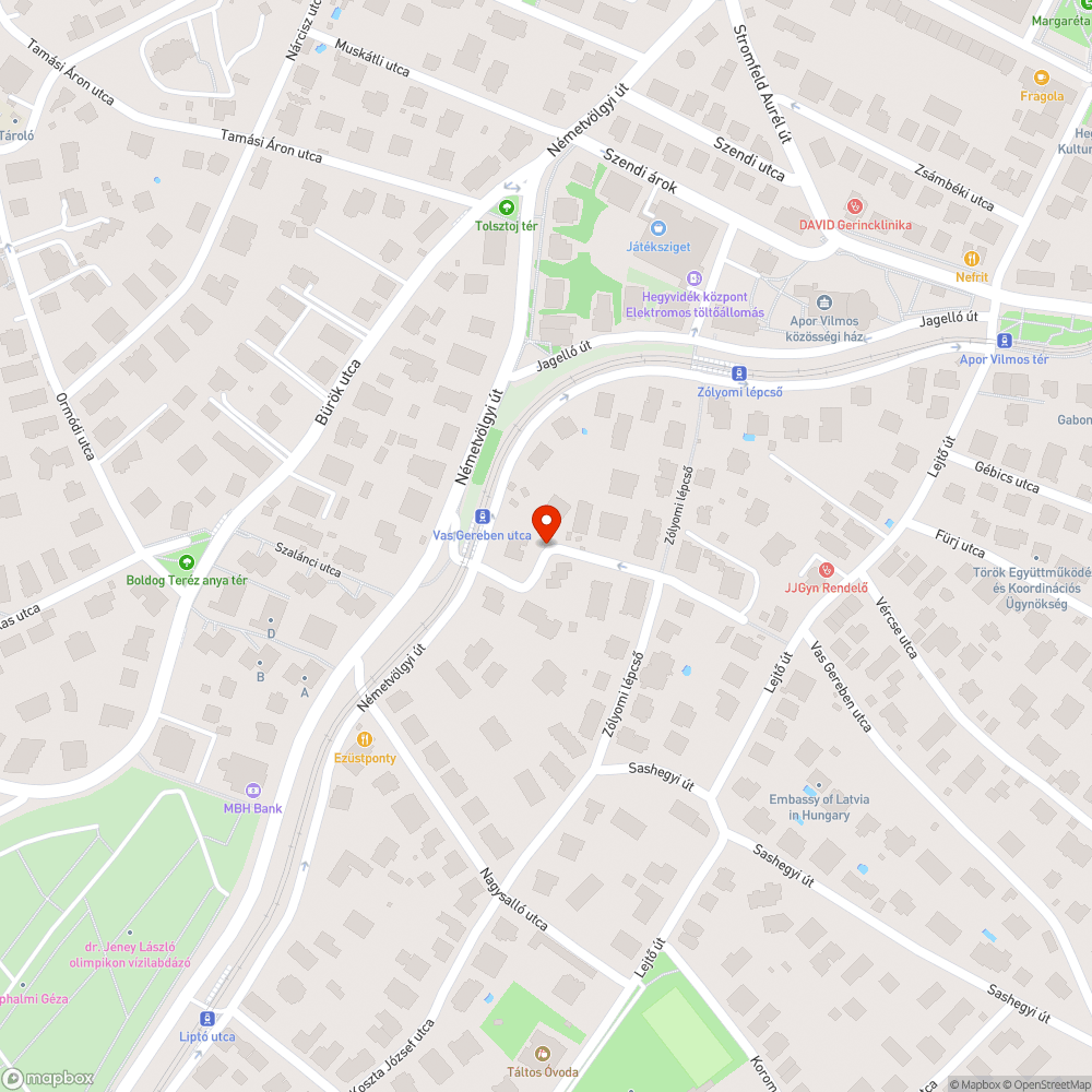 Leszakadt távközlési vezeték bejelentés helye