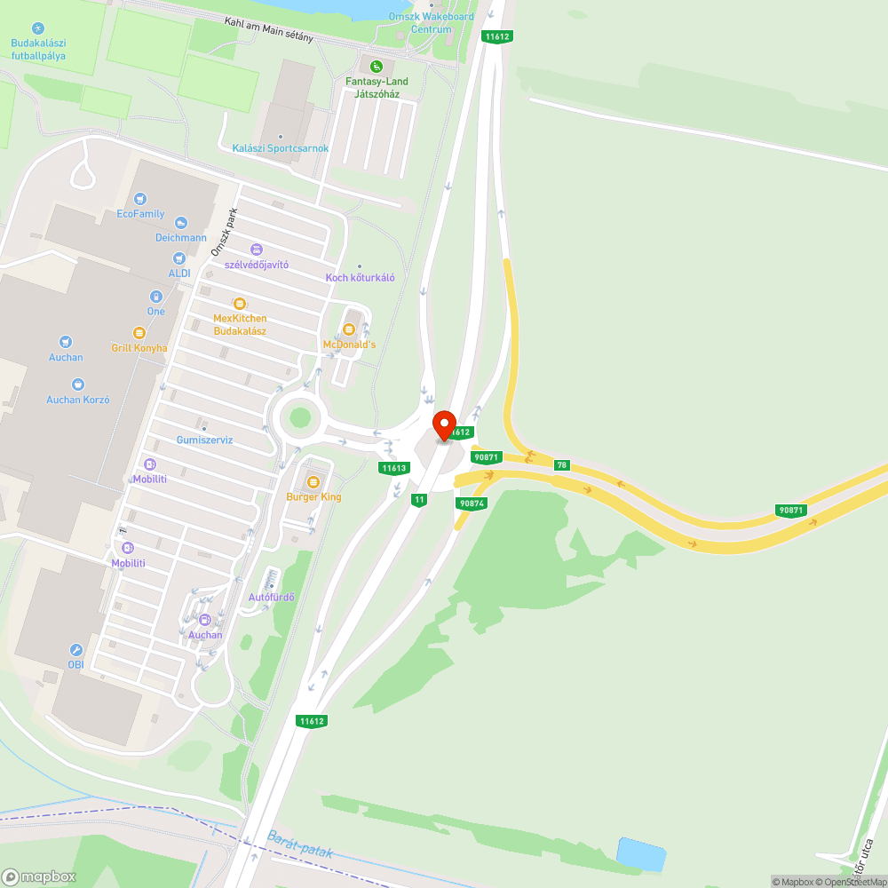 Kiégett két darab lámpa bejelentés helye