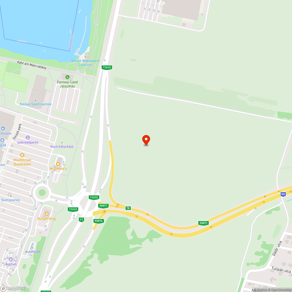 Sötét kanyar bejelentés helye