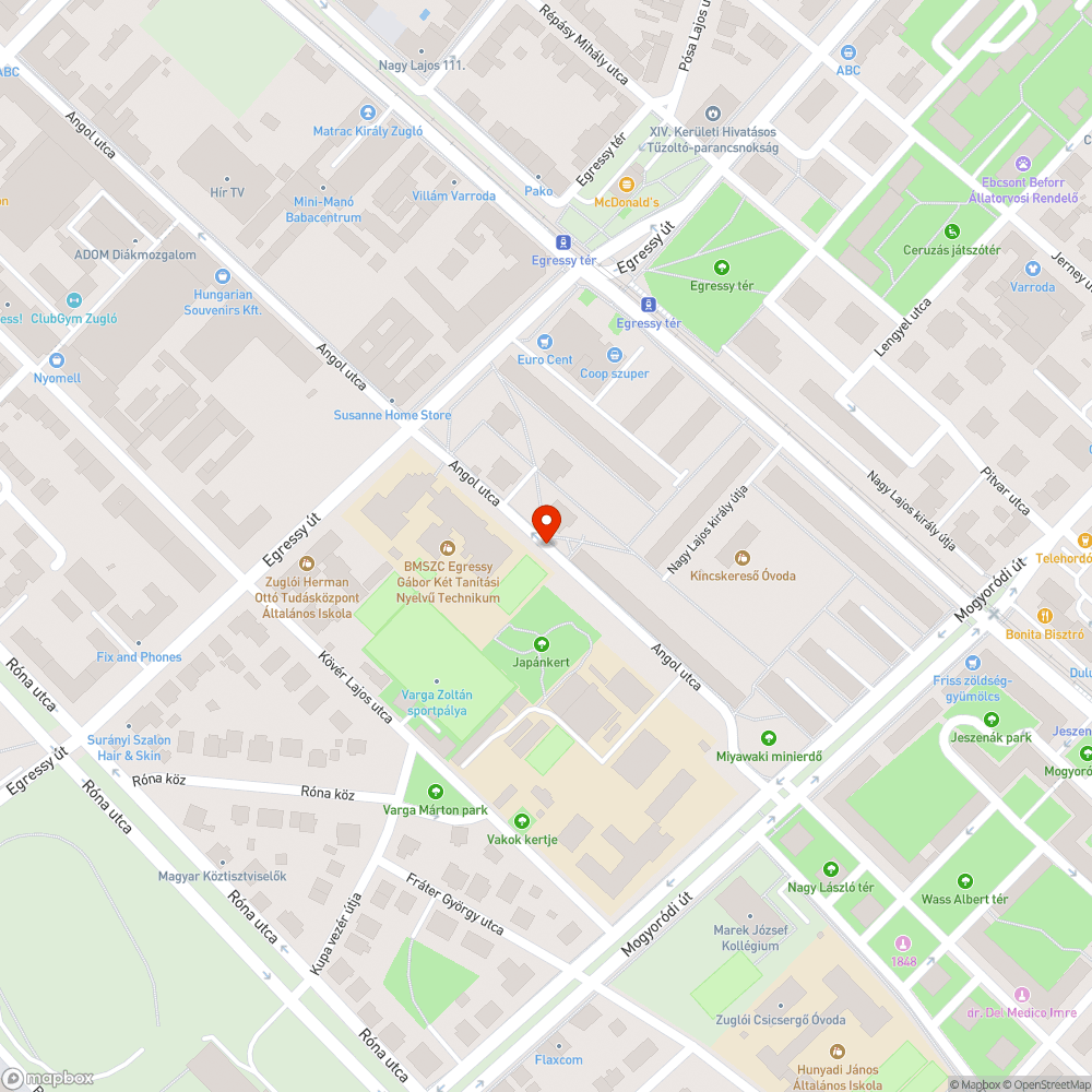 Félbehagyott járda felújítás bejelentés helye