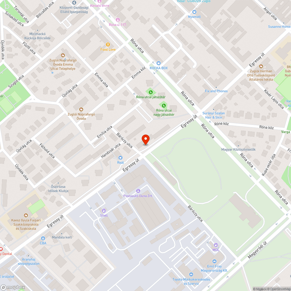 Leesett menetrend bejelentés helye