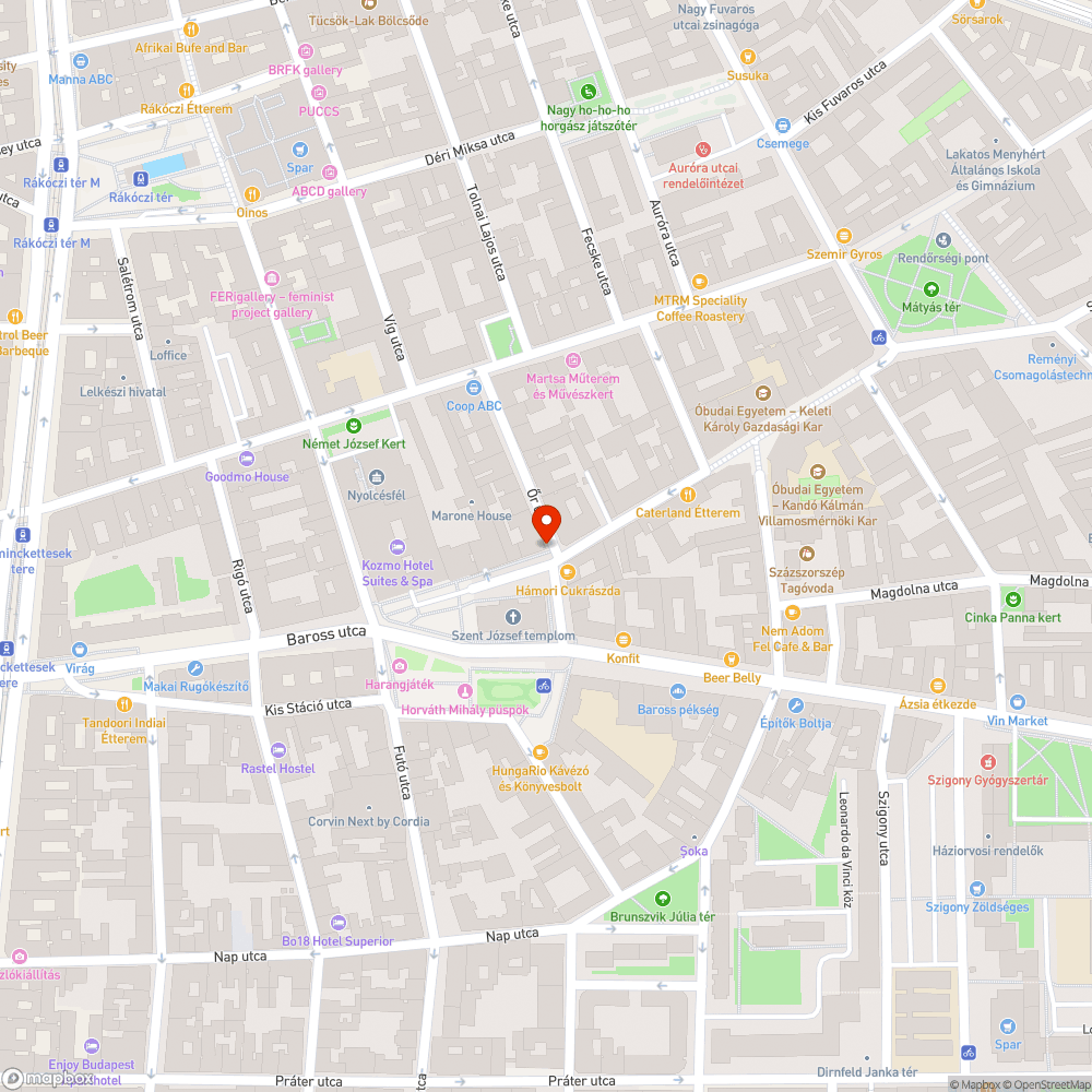 Nem zárható távközlési elosztó bejelentés helye