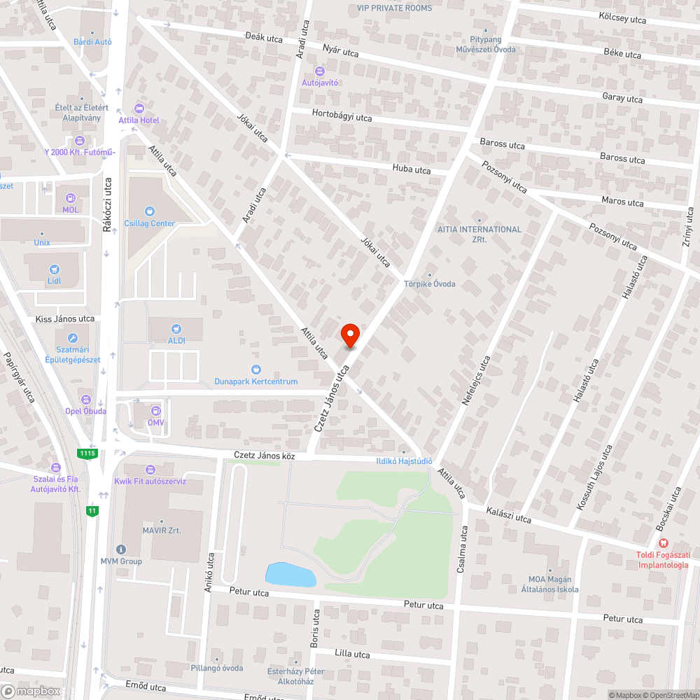 Megint megsüllyedt az aszfalt a gázakna (?) körül bejelentés helye