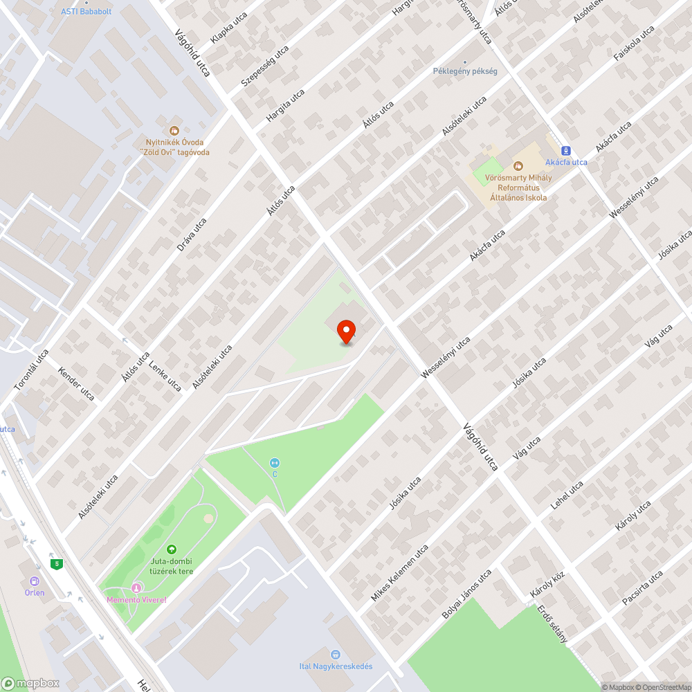 nincs világítás Alsóteleki utcai lakótelep bejelentés helye