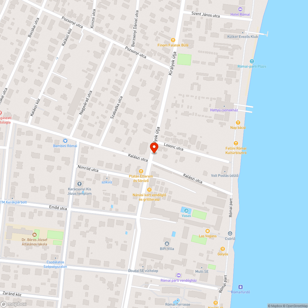 Hiányzó tábla bejelentés helye