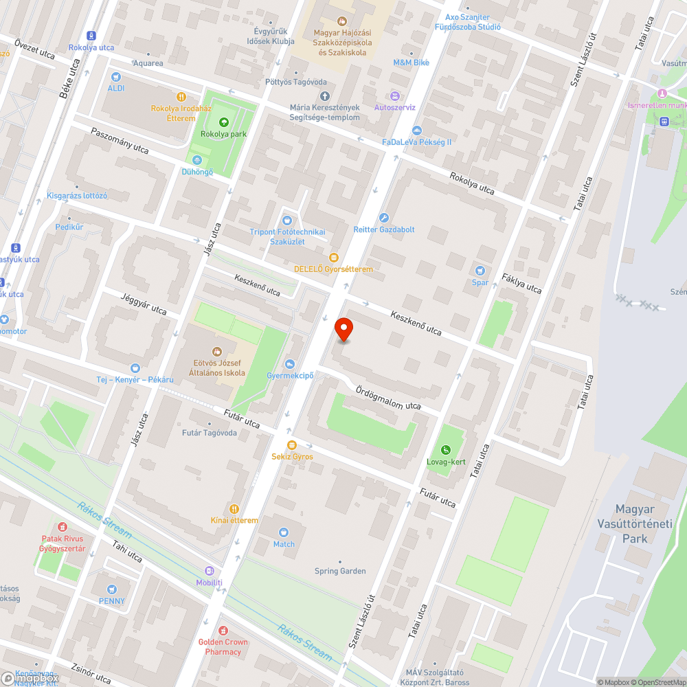 Szemét lerakás bejelentés helye