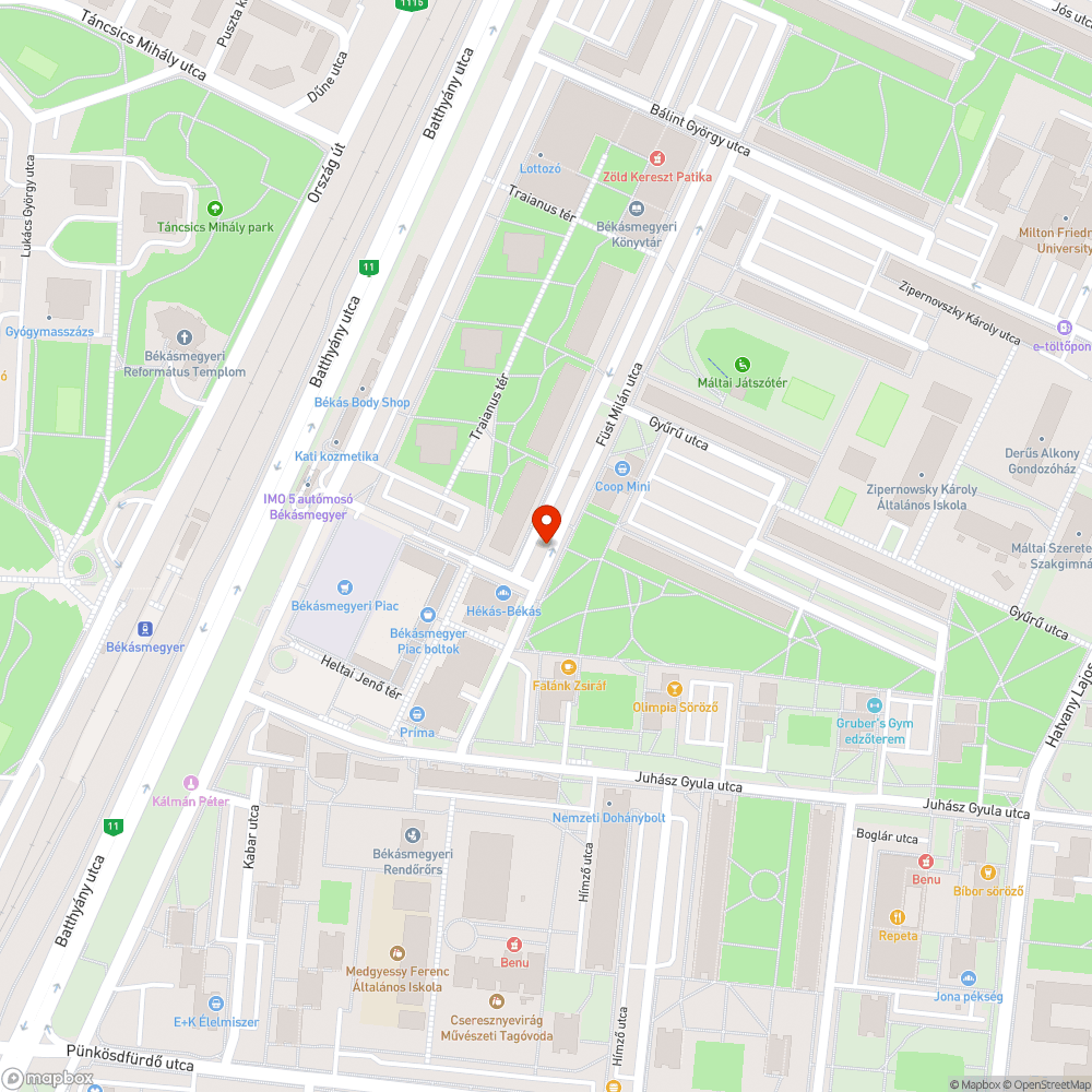 Felesleges tehergépkocsi parkoló bejelentés helye