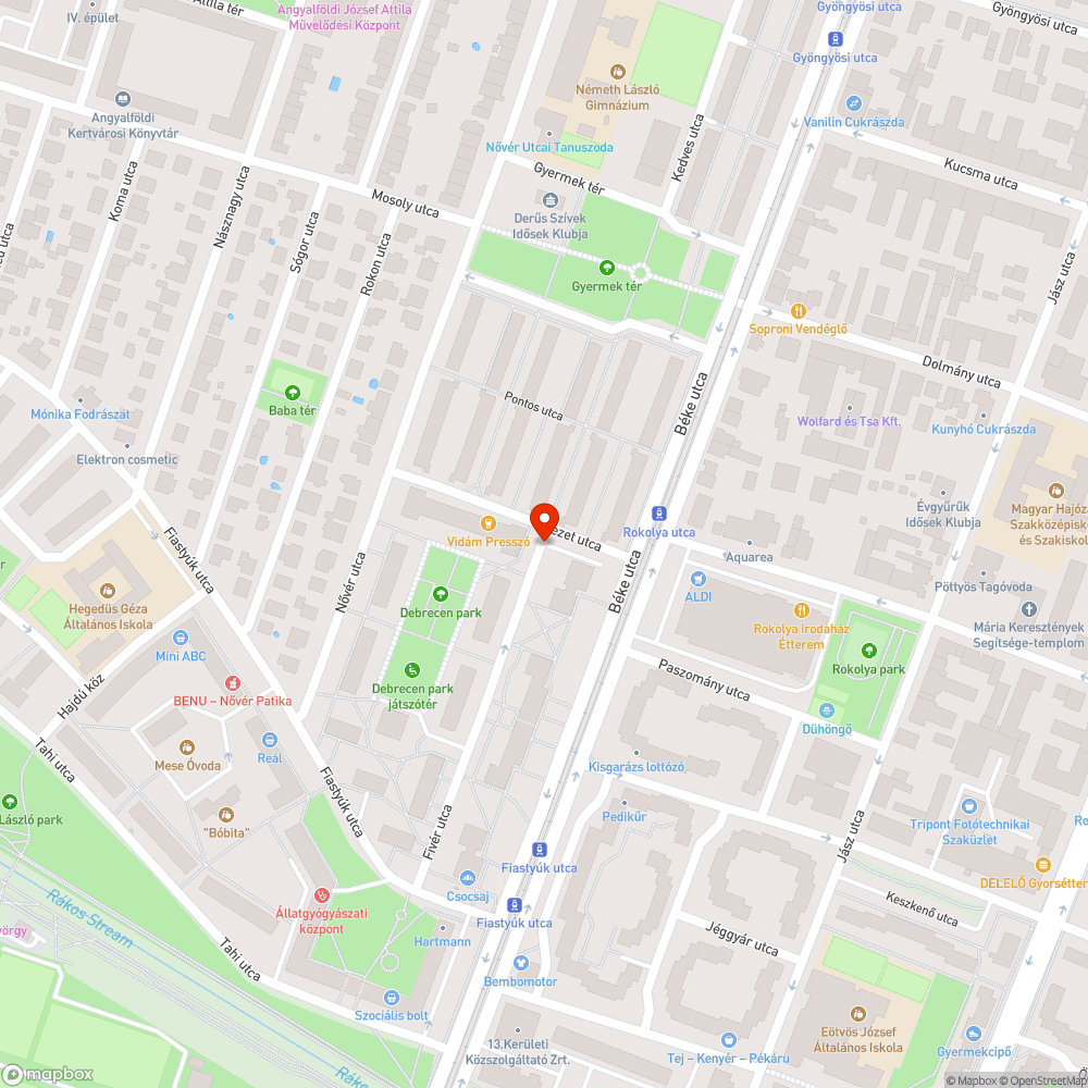 Elhagyott bejelentés helye