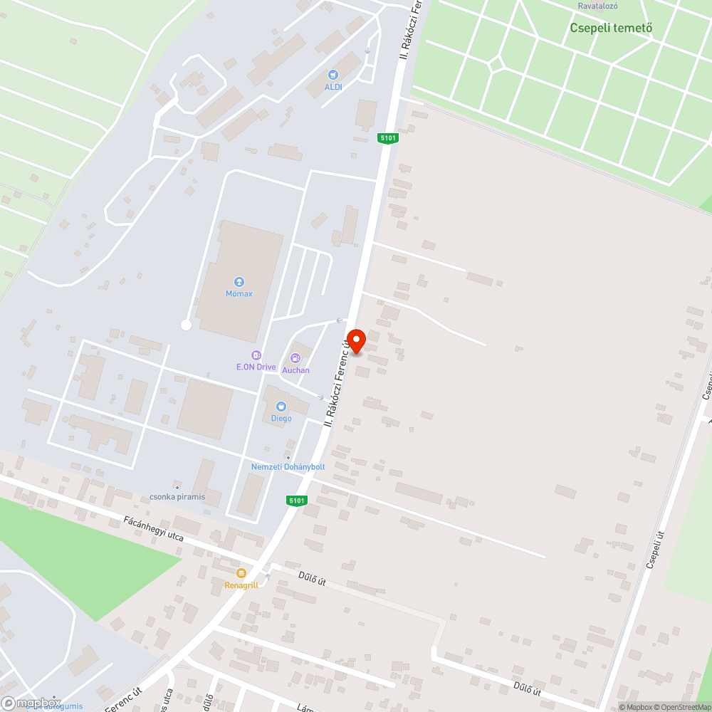 Szemétlerakás bejelentés helye