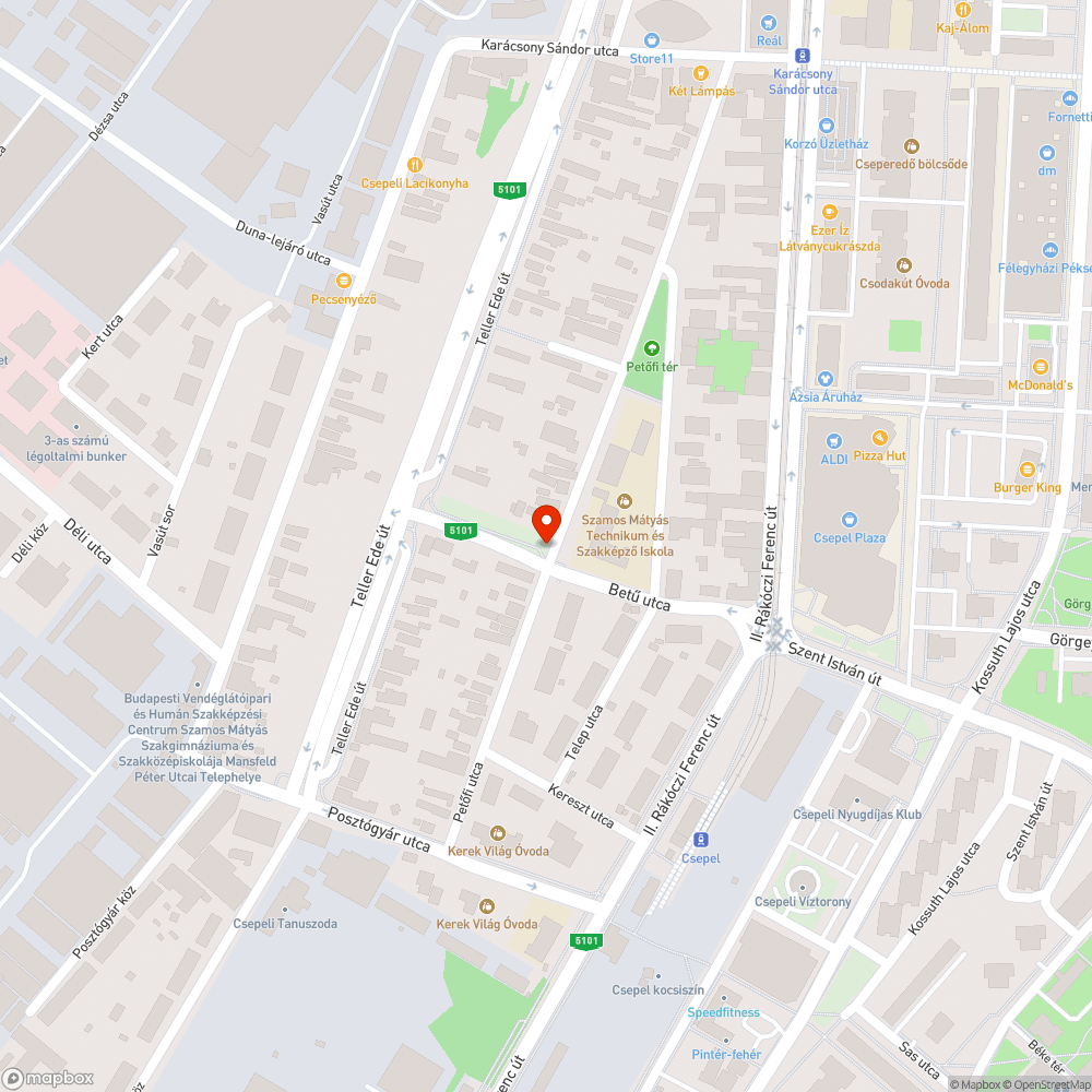 ILLEGÁLIS SZEMÉTLERAKÓ bejelentés helye