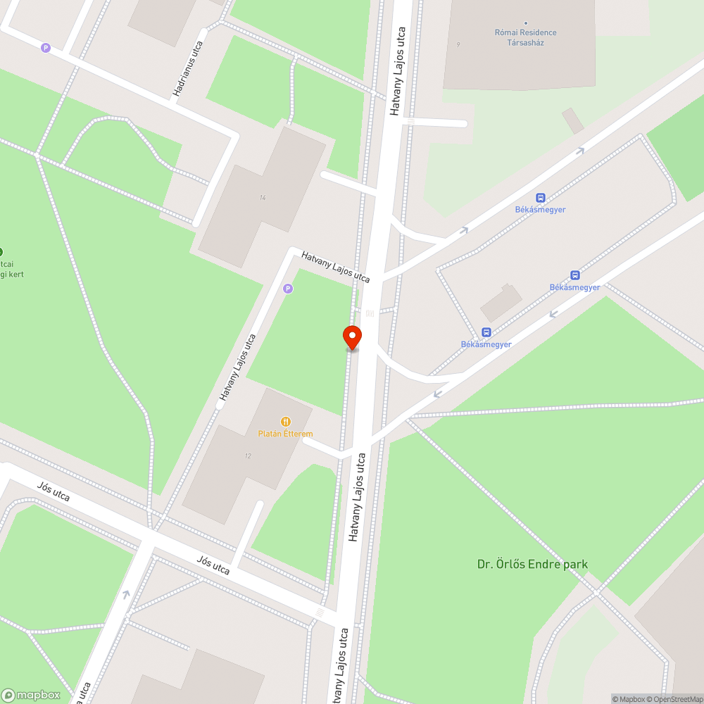 Kiégett lámpa bejelentés helye