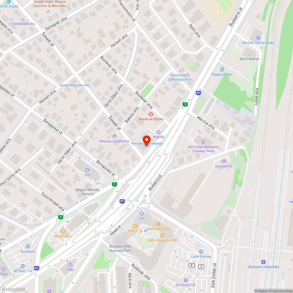 Eltűnt a C03 BKK automata Budaörsi-Sasadi bejelentés helye