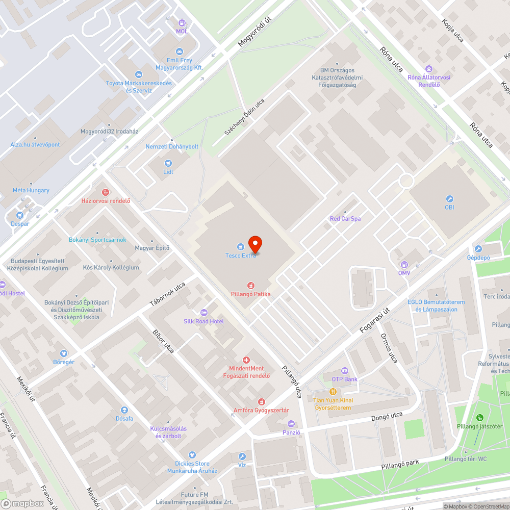 Kiégett lámpák bejelentés helye