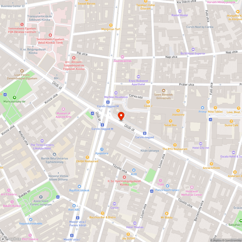 Nem működő kandelláberek bejelentés helye