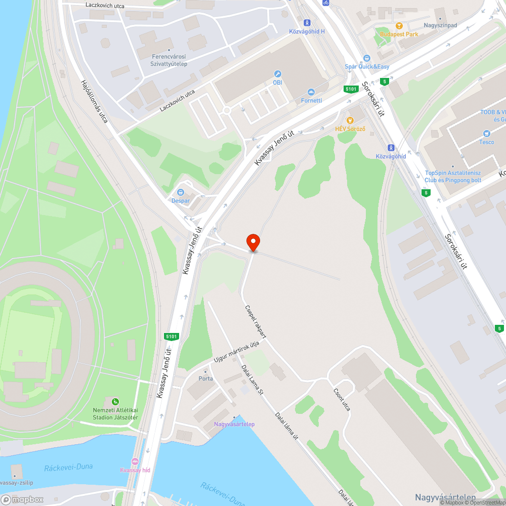 Roncs Ford bejelentés helye