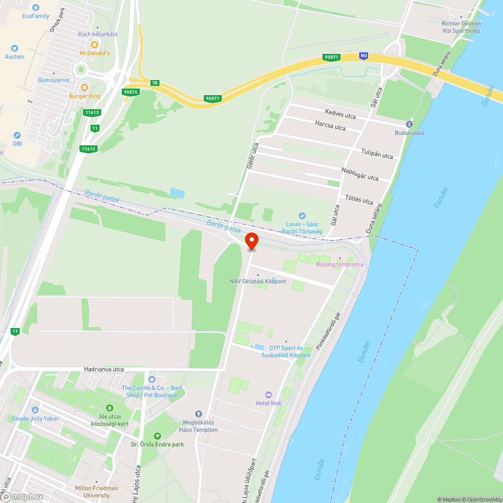 Sötét az utca vége bejelentés helye