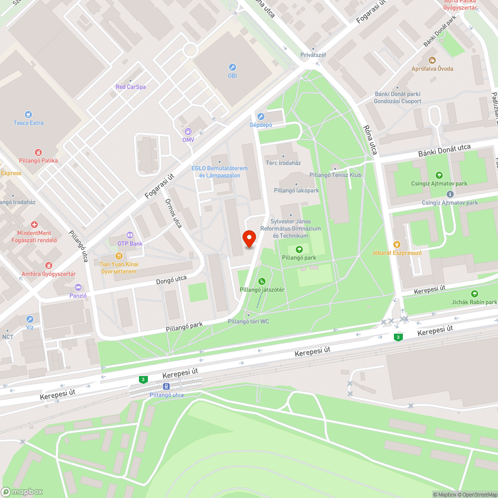 Kidőlt tábla bejelentés helye