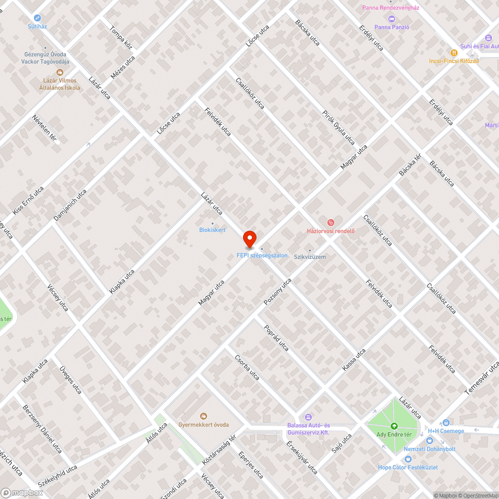 Összefirkált oszlop bejelentés helye