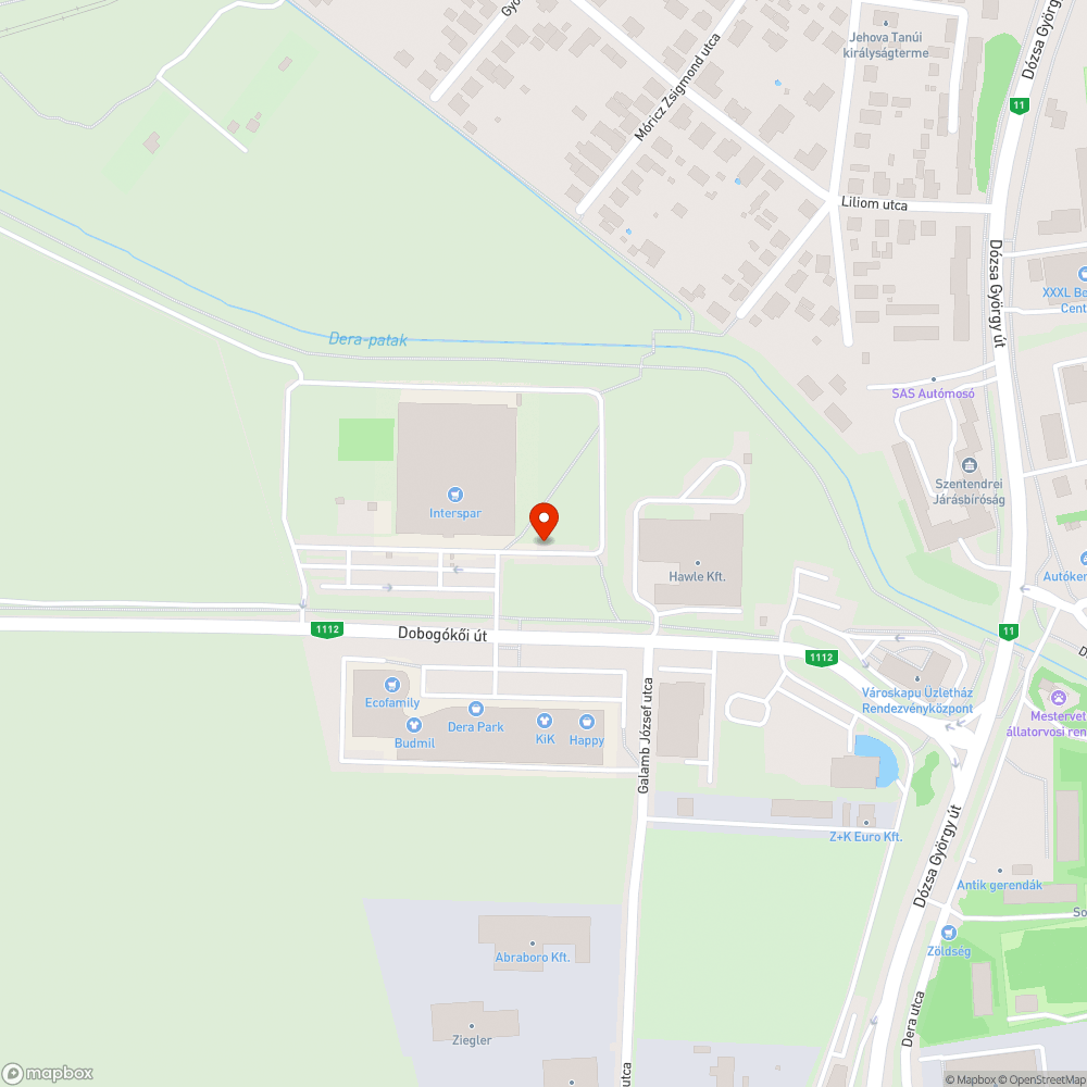 Leparkolva, lezárva bejelentés helye